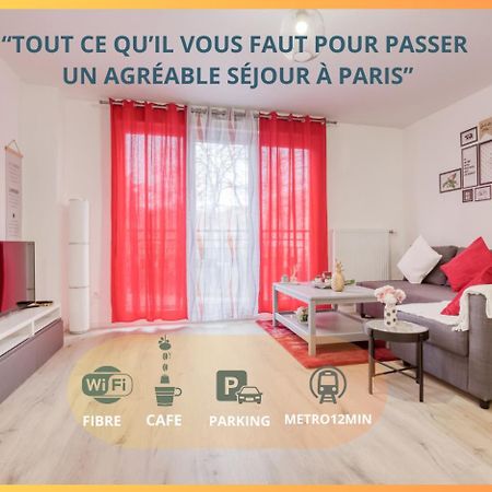 Luxueux Paris - Bagnolet - Les Lilas-Parking Gratuit Bagian luar foto