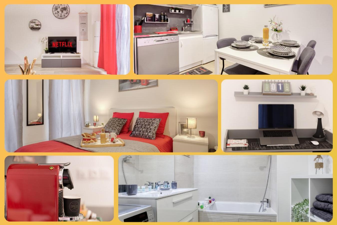 Luxueux Paris - Bagnolet - Les Lilas-Parking Gratuit Bagian luar foto